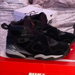 Air Jordan Retro 8 Black Cement